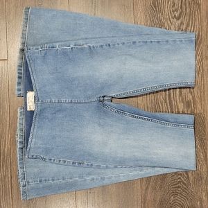 ❤FREE PEOPLE PULL ON GUMMY FLARE BELL BOTTOM STRETCH JEANS, 0 (25)